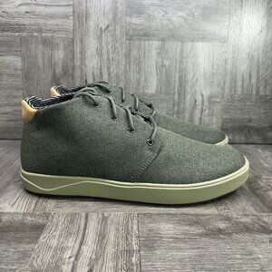 Olukai Nana Hele Wai'apo Men's size 13 Dusty Olive Green Waterproof Chukka Boots